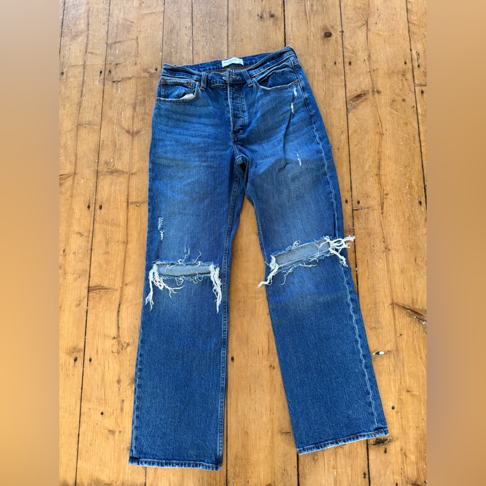 Abercrombie & Fitch Light Blue Denim Jeans